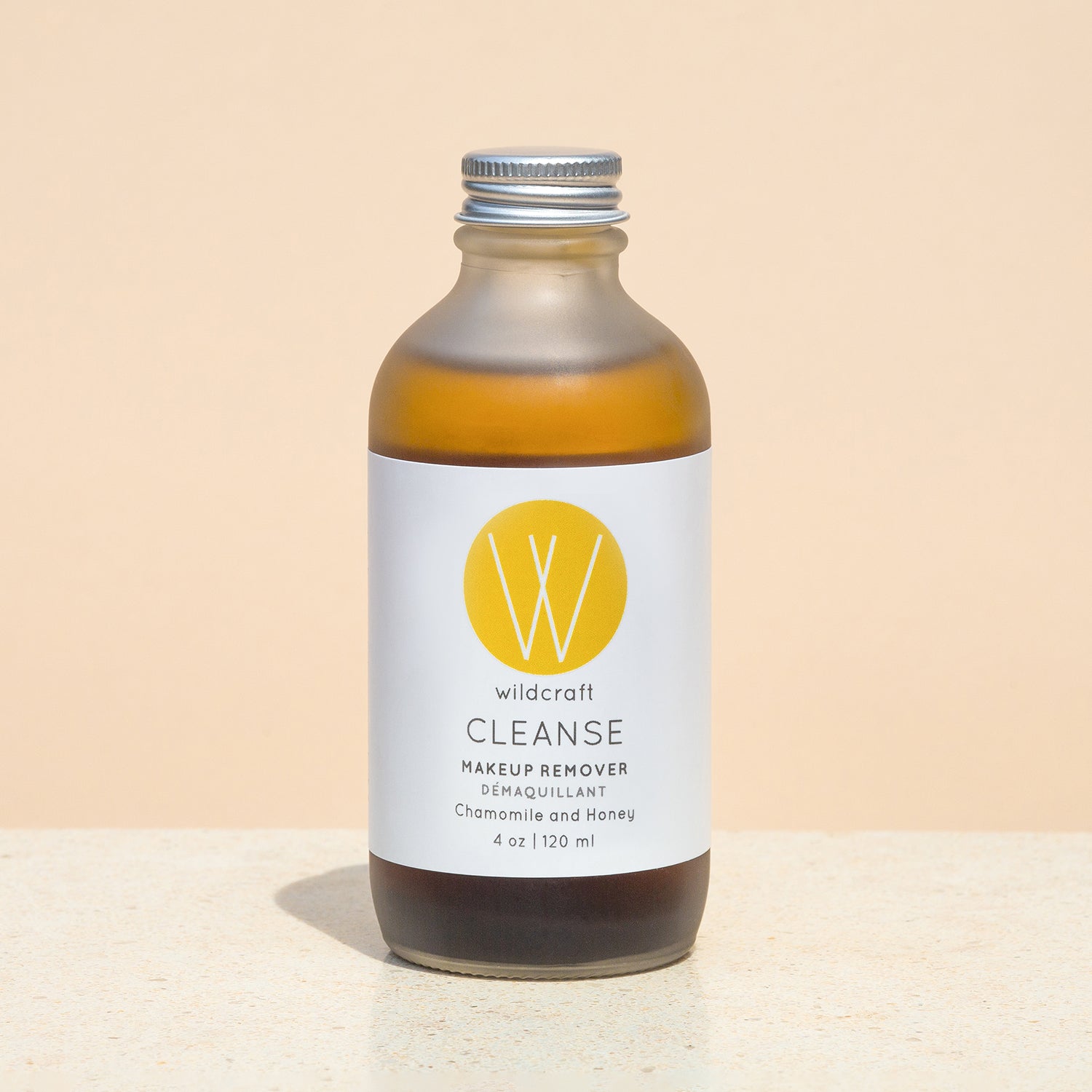 Cleanse Makeup Remover bottle on a simple background
