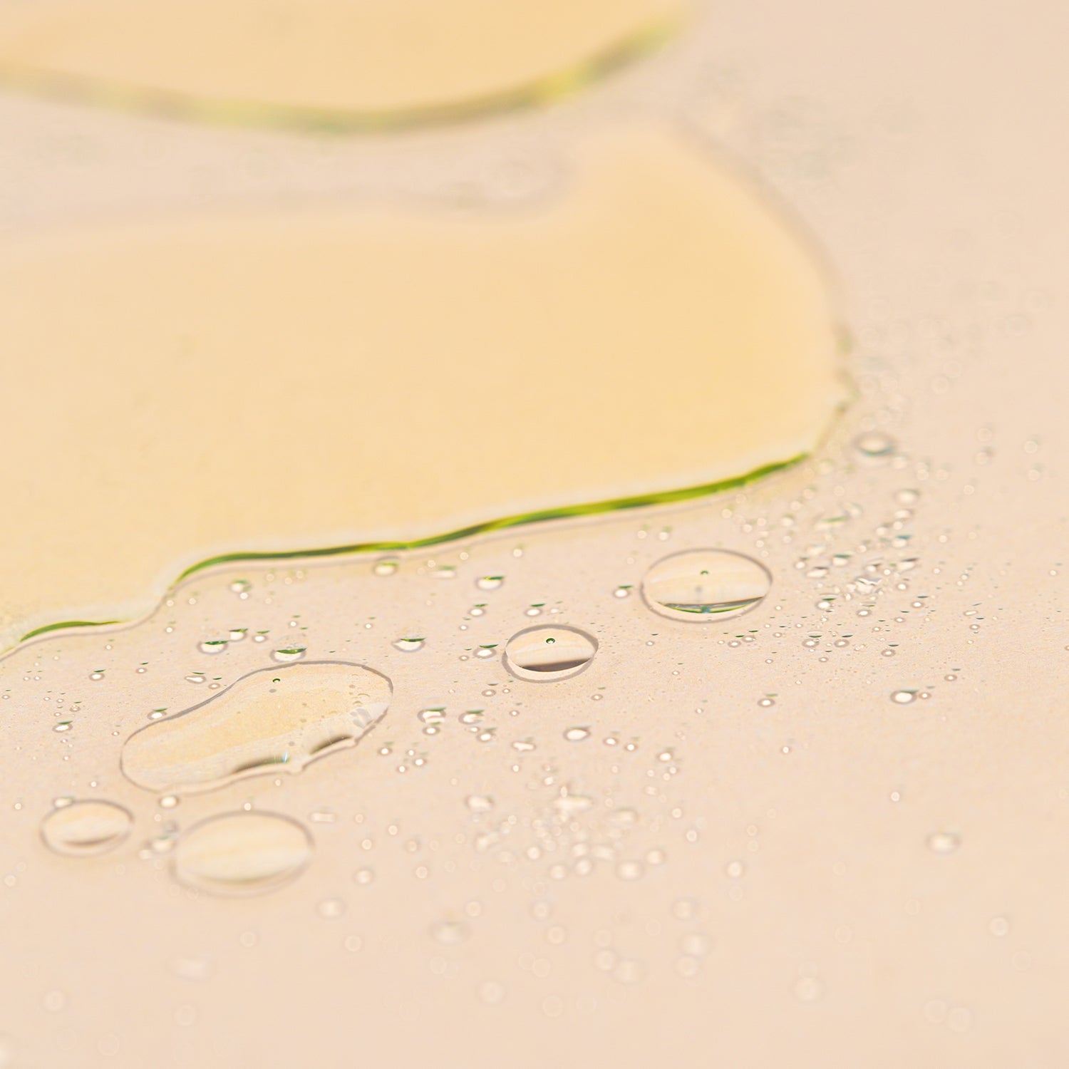 Closeup texture of Wash Oil Cleanser
