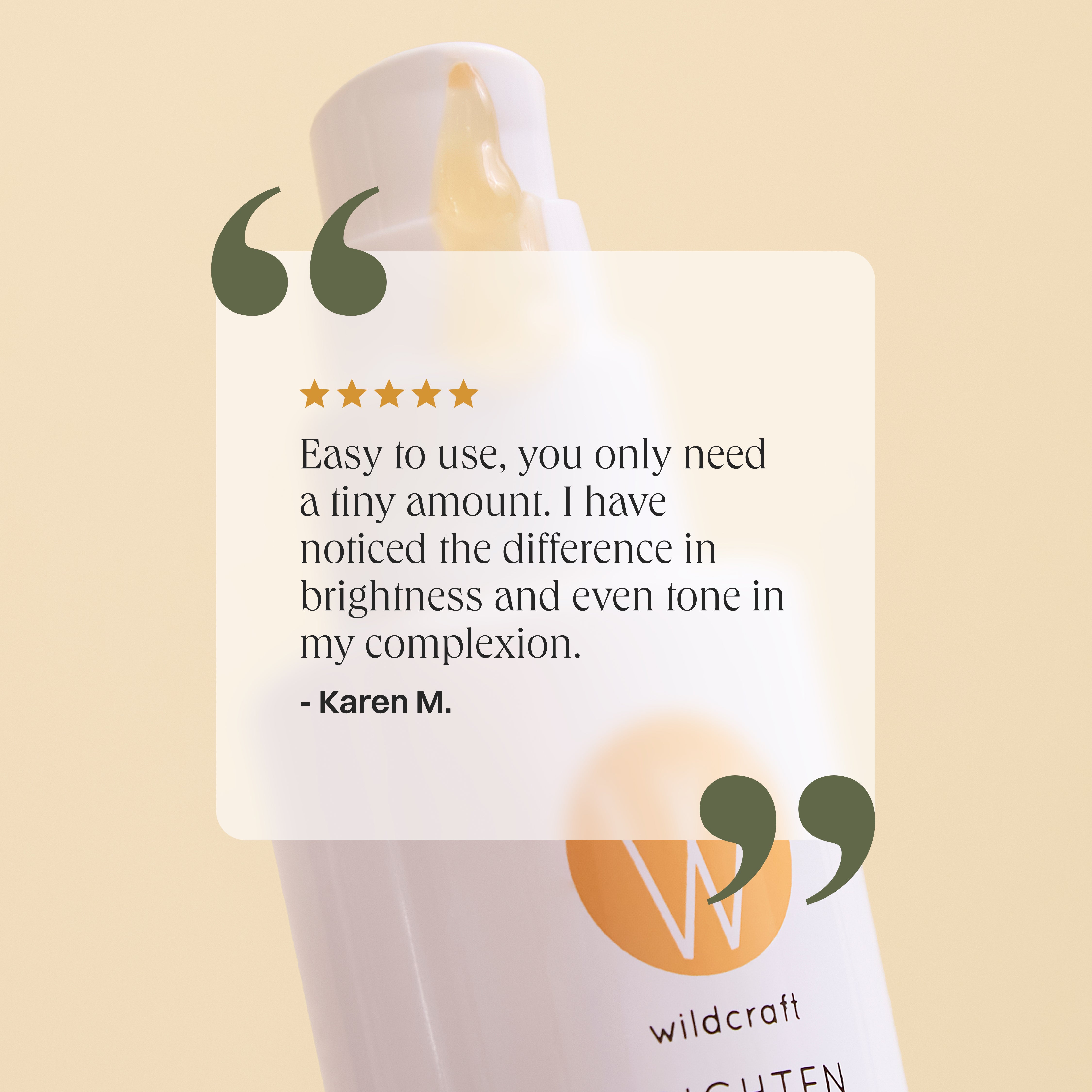 Brighten Vitamin C Face Serum - Wildcraft
