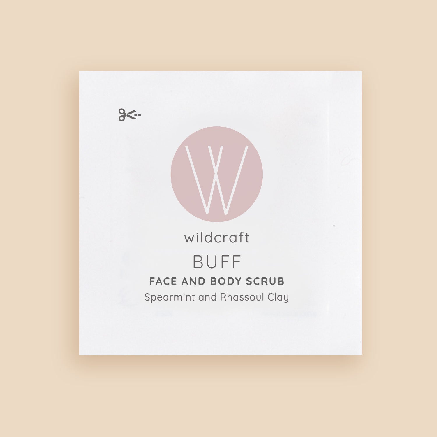 Buff Face and Body Scrub Sample