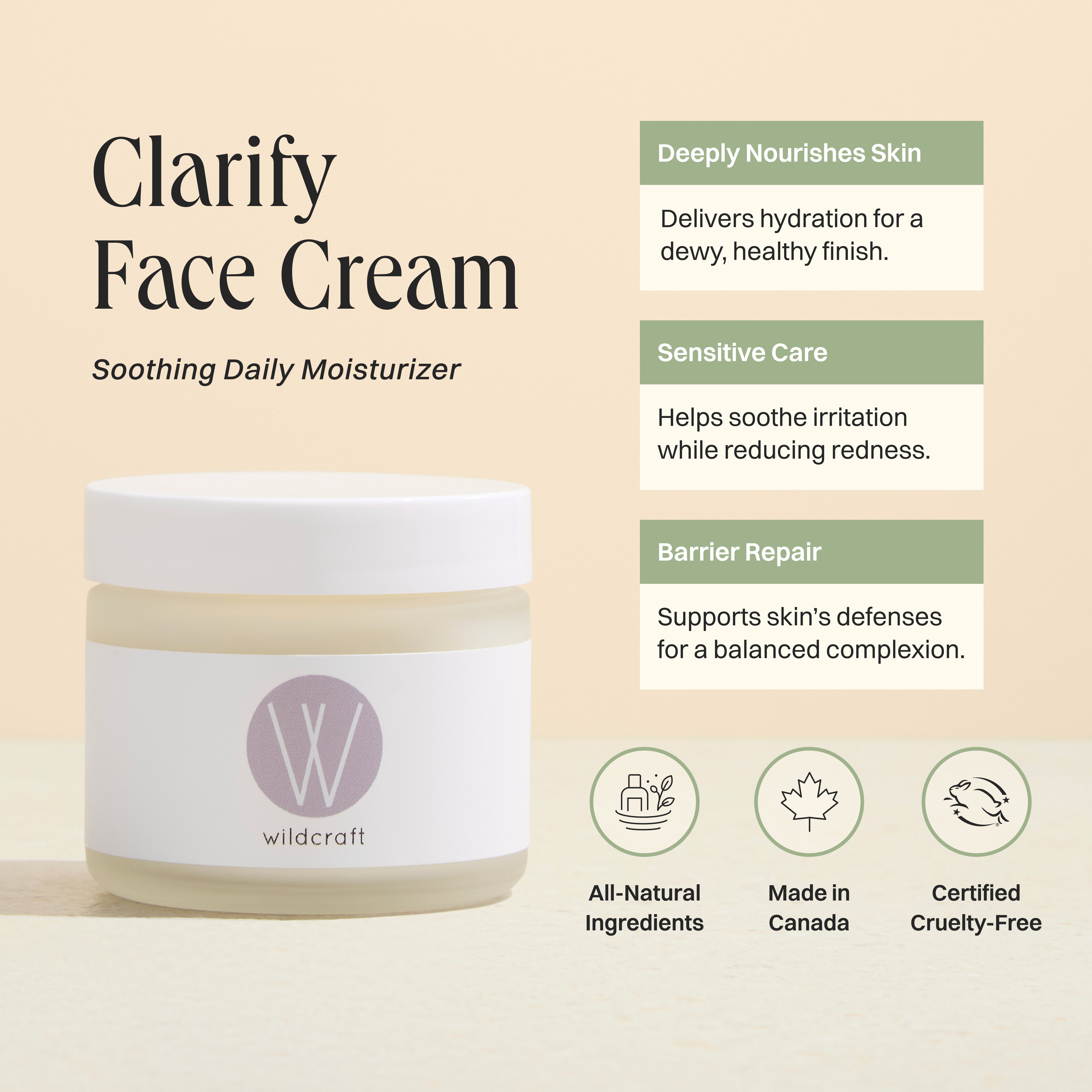 Clarify Face Cream - Wildcraft