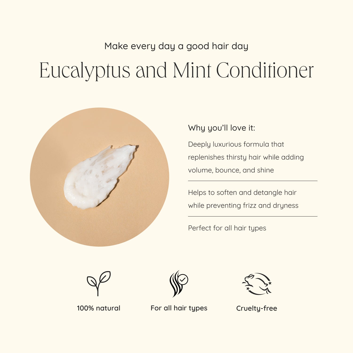 Eucalyptus and Mint Conditioner - Wildcraft