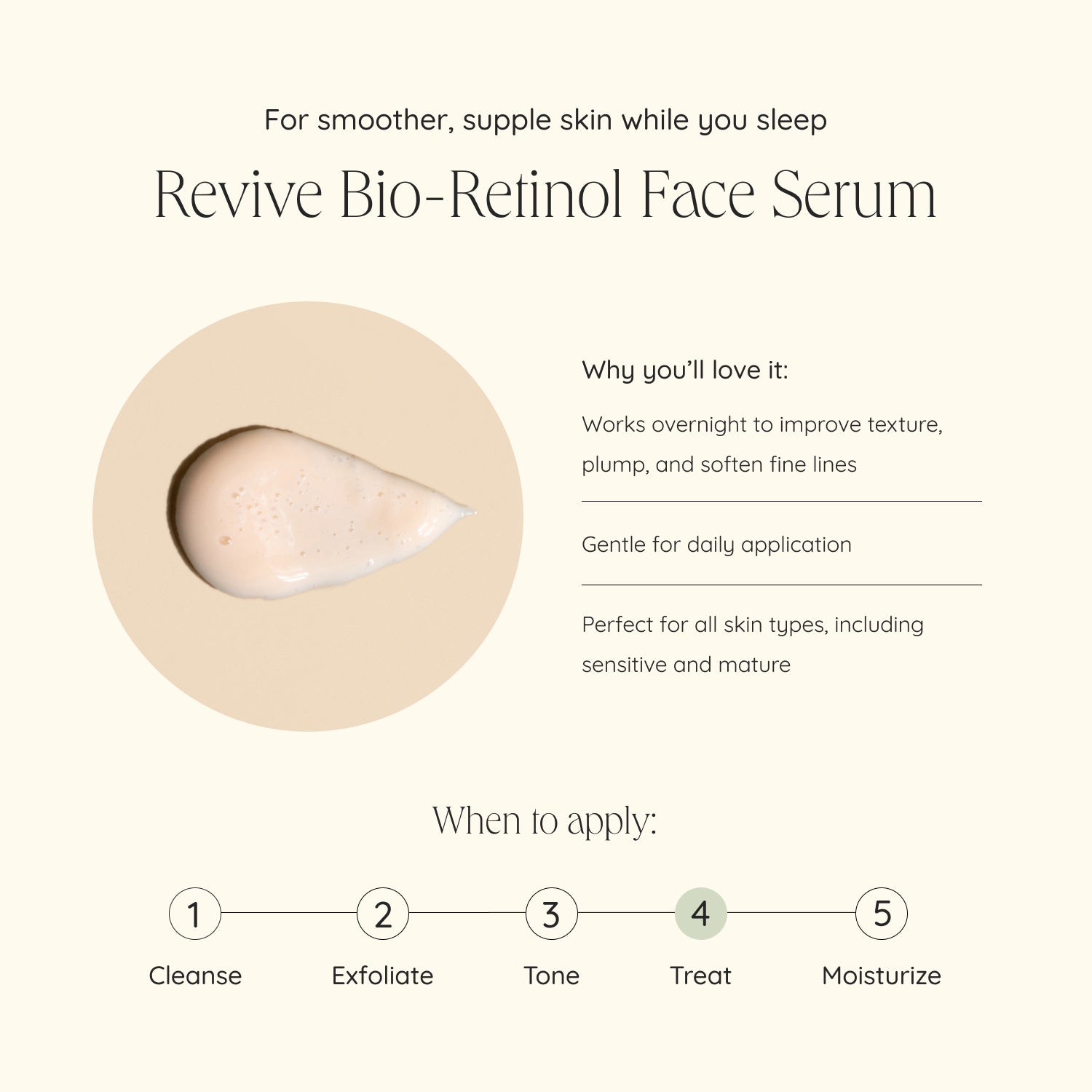 Revive Bio-Retinol Face Serum - Wildcraft