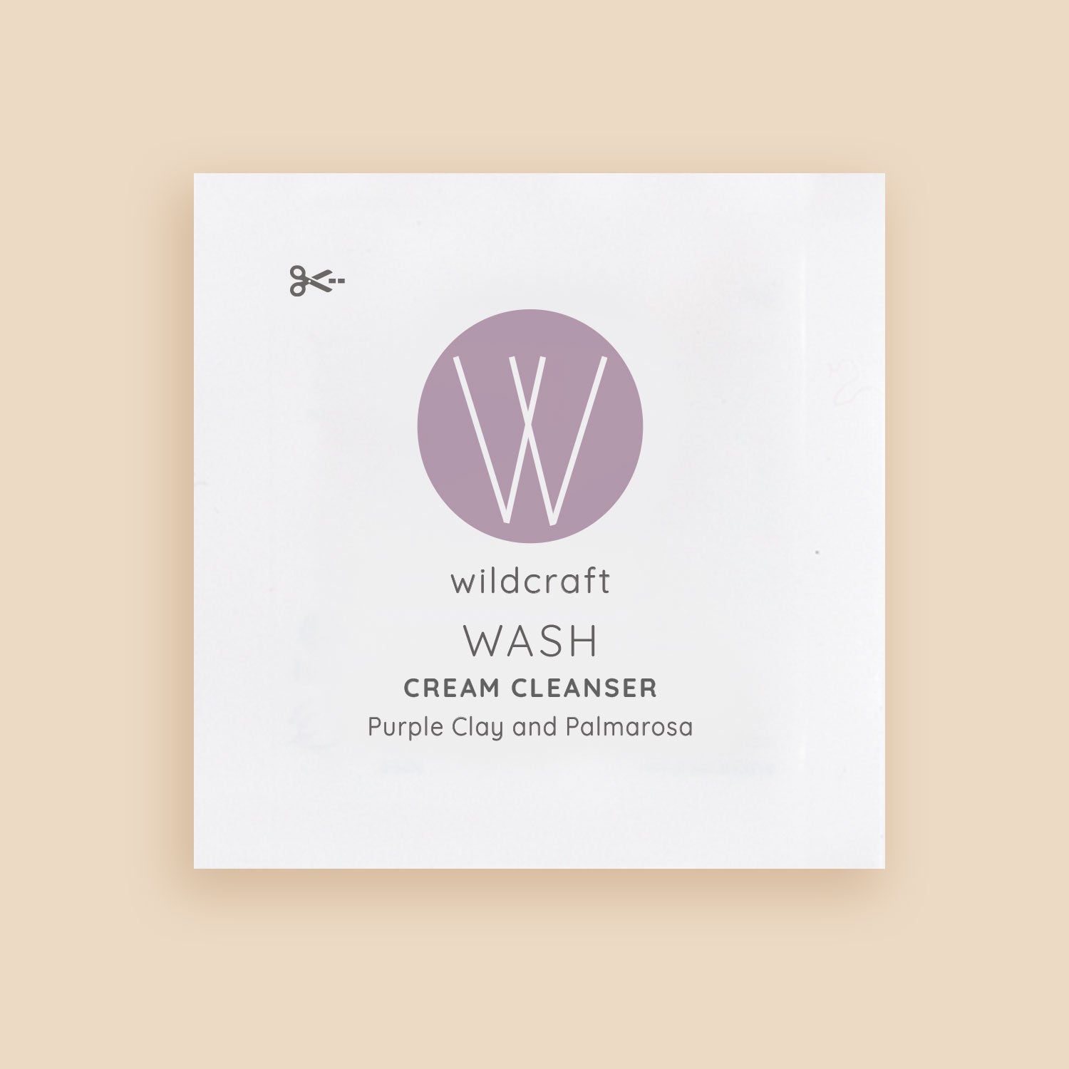 Wash Cream Cleanser Sample